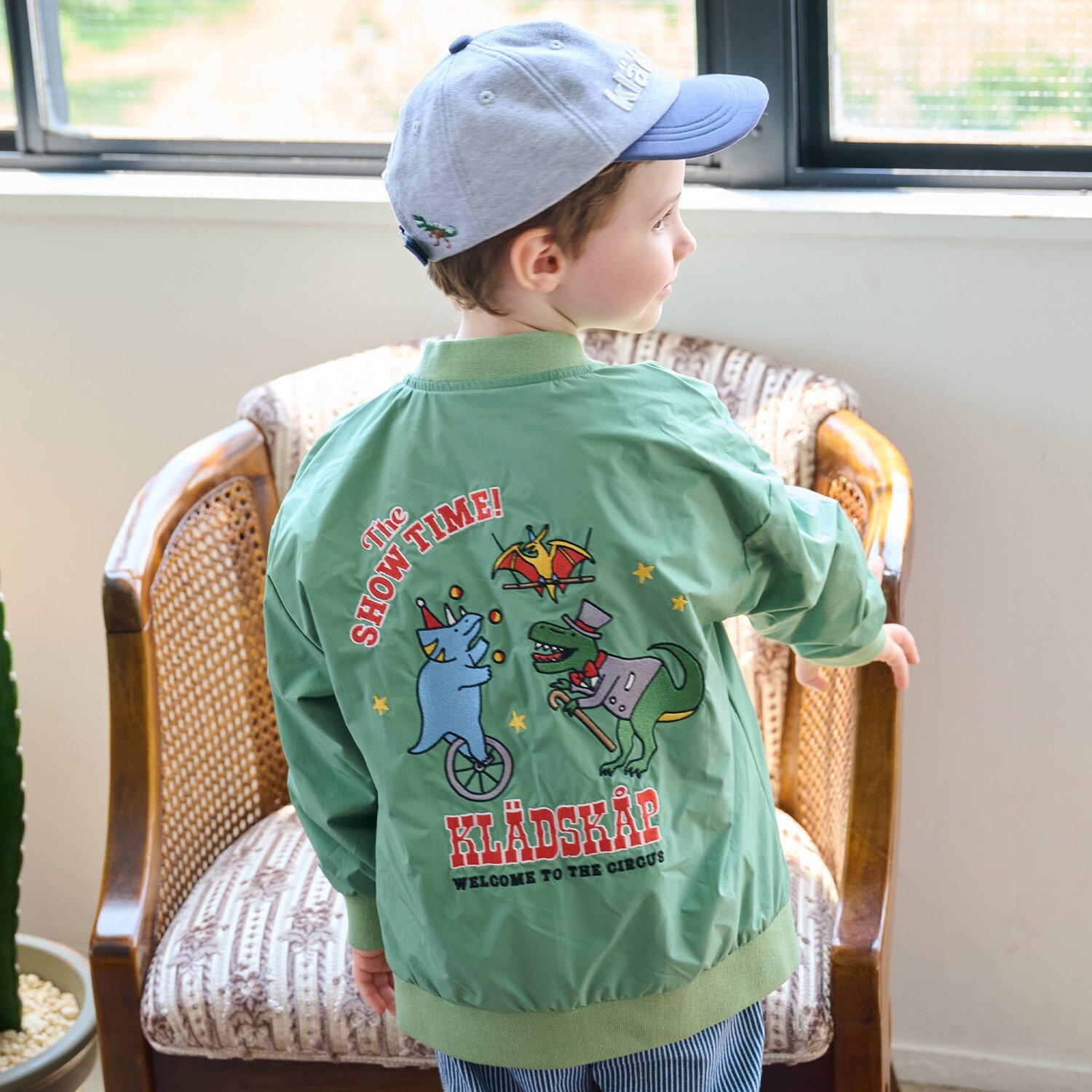 サーカスザウルス/恐竜MA-1ブルゾン