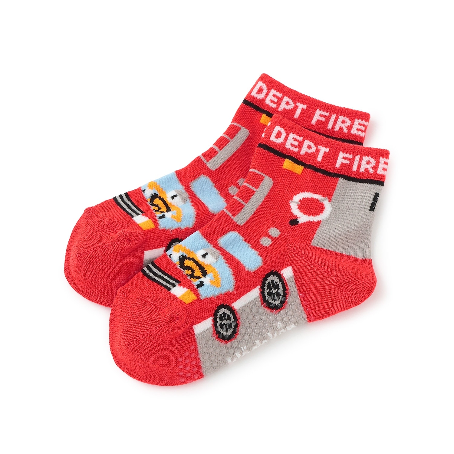 乗り物4種ショートソックス