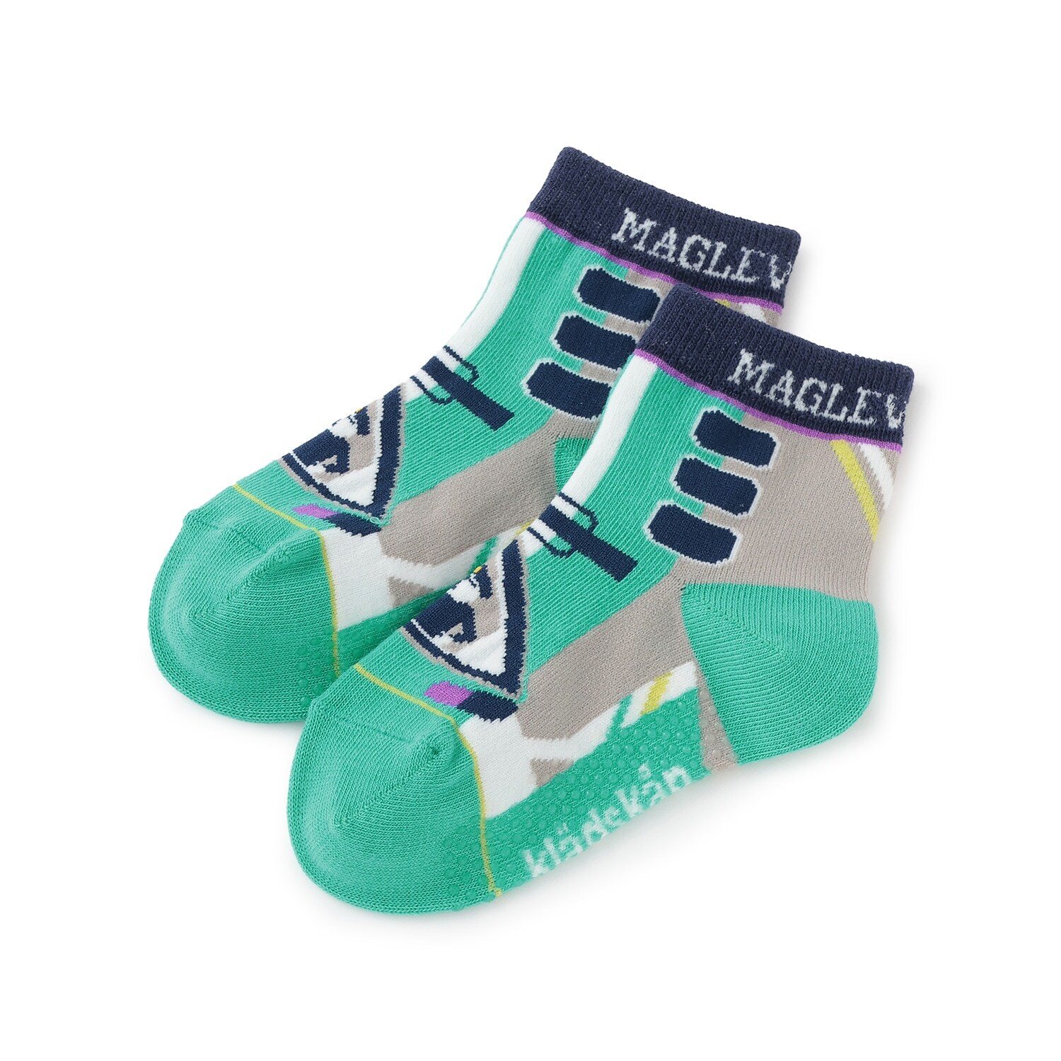 乗り物4種ショートソックス