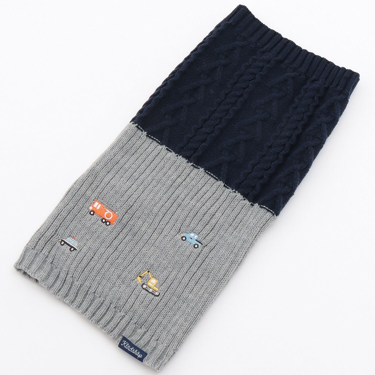 働く車2WAYニット帽