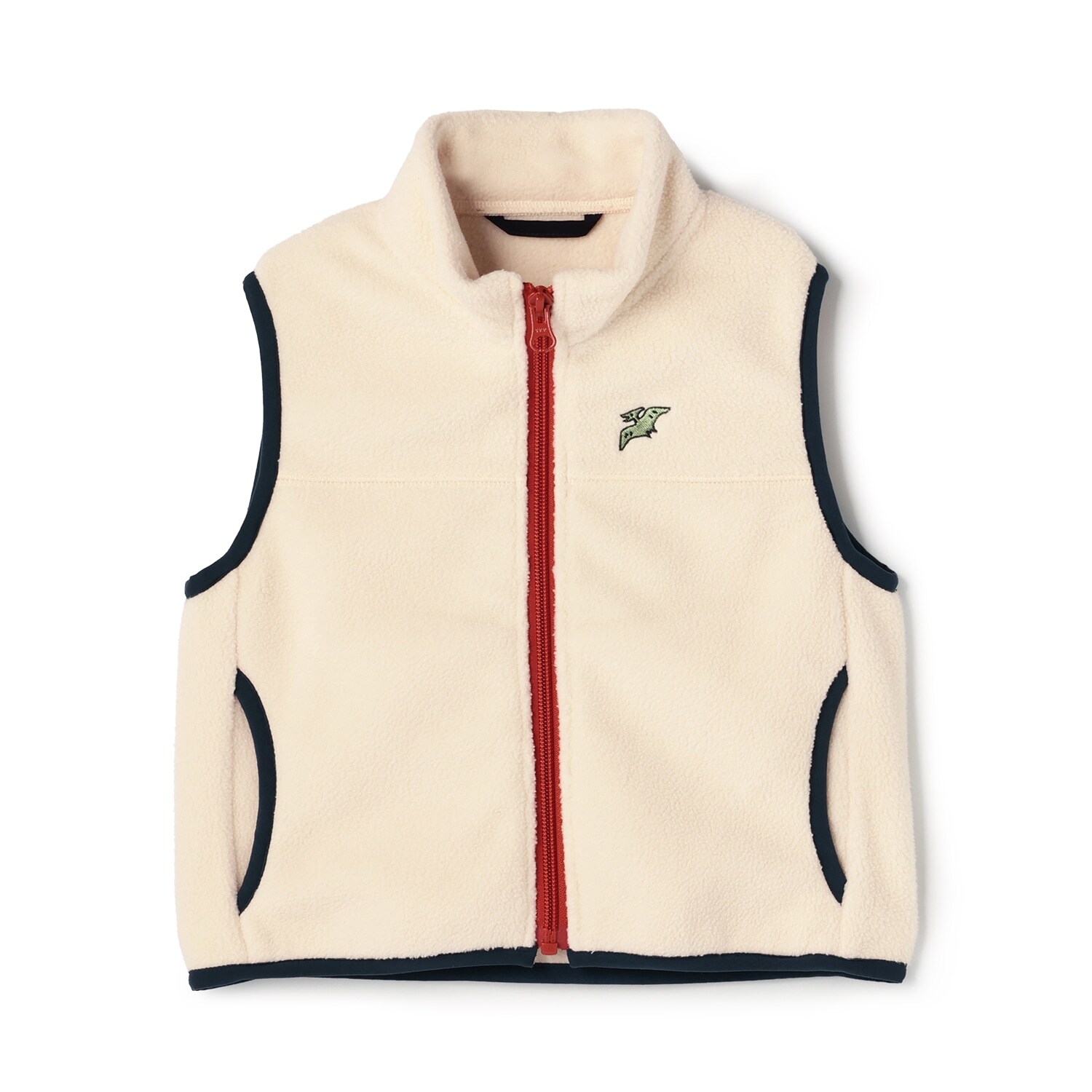 ジップアップベスト