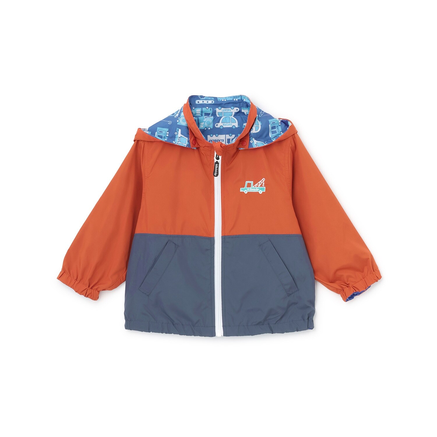 乗り物リバーシブルウィンドブレーカー