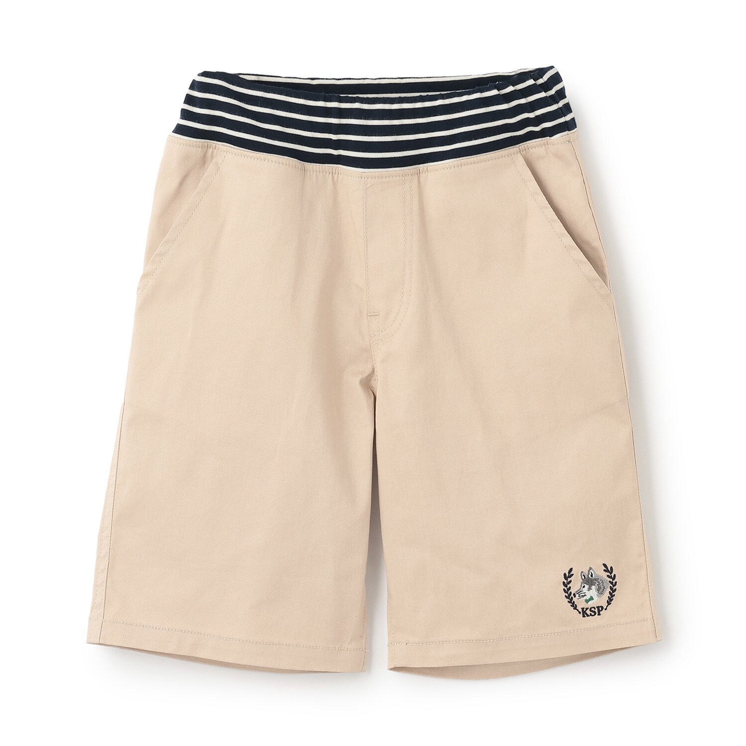 オオカミワンポイント5分丈パンツ