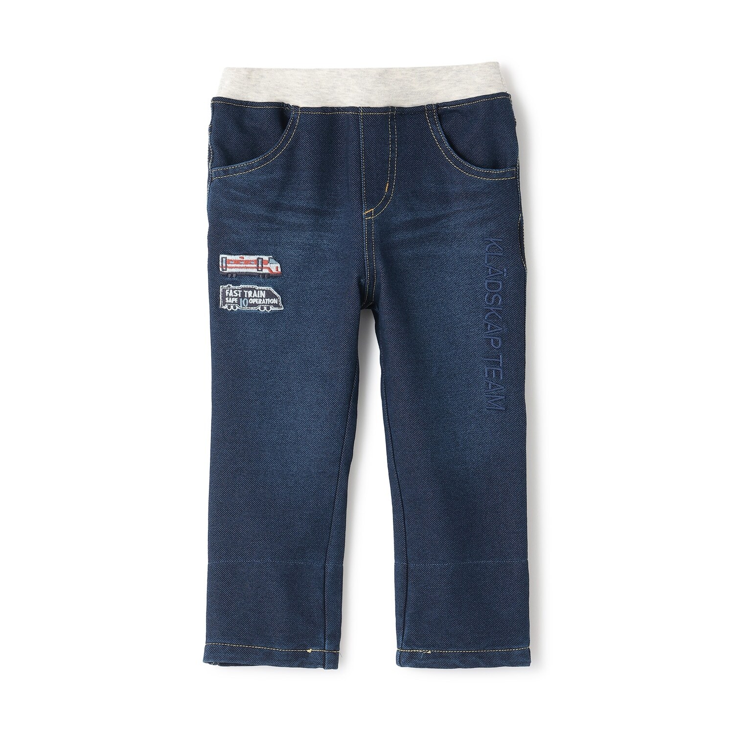 【人気商品再入荷】【直営店で取り扱い無し】電車ロング丈ストレートパンツ