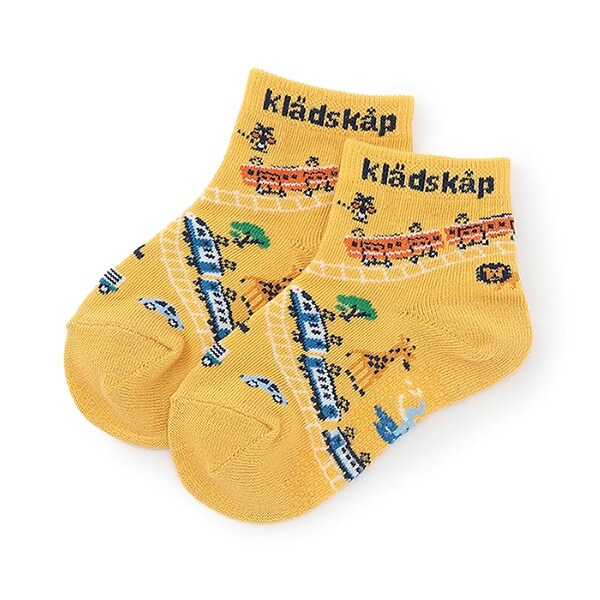 【人気商品再入荷】【直営店で取り扱い無し】電車とアニマル ショートソックス