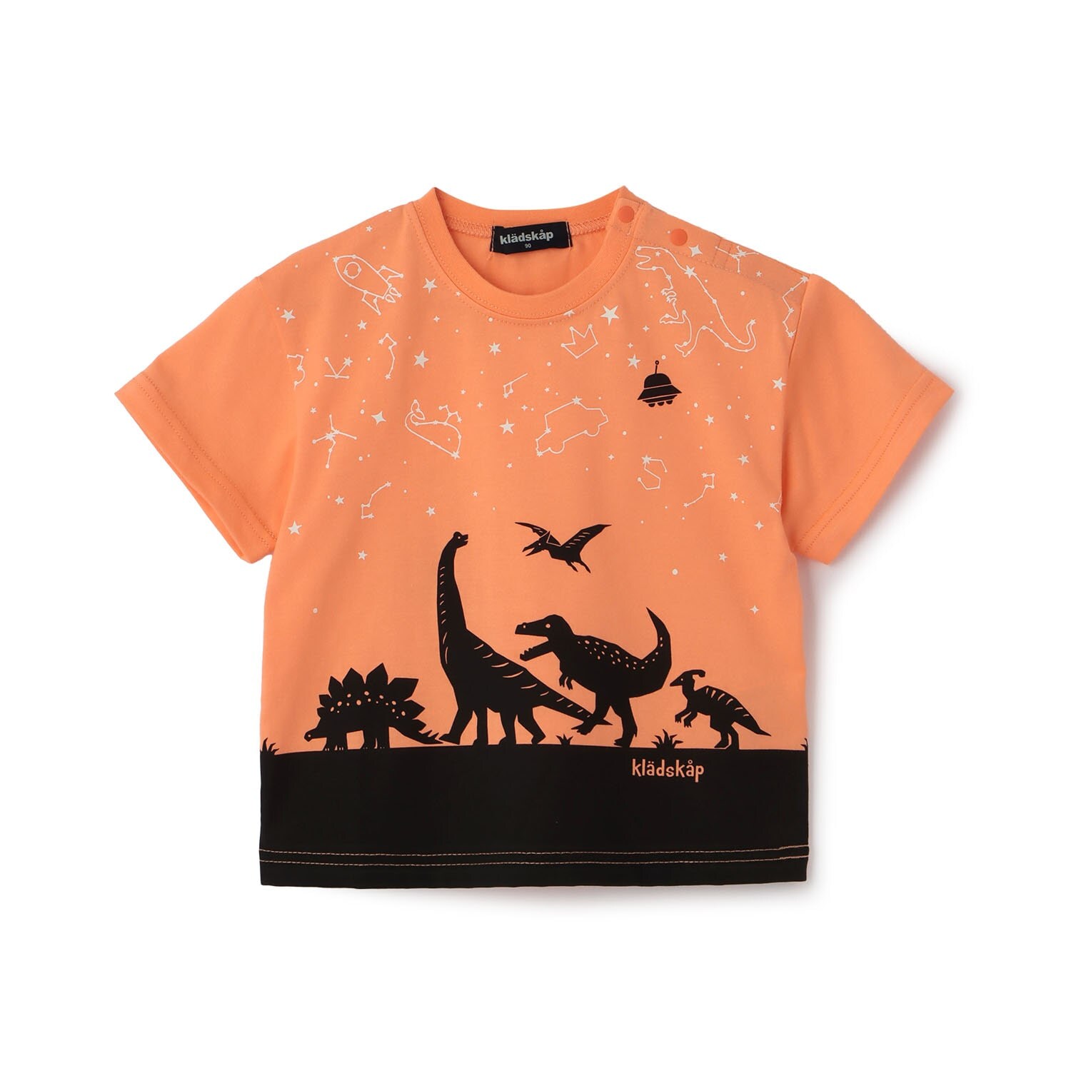 【人気商品再入荷】【直営店で取り扱い無し】恐竜×星座半袖Tシャツ