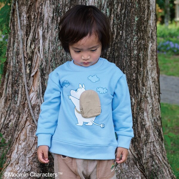 【MOOMIN】ムーミンリュックトレーナー
