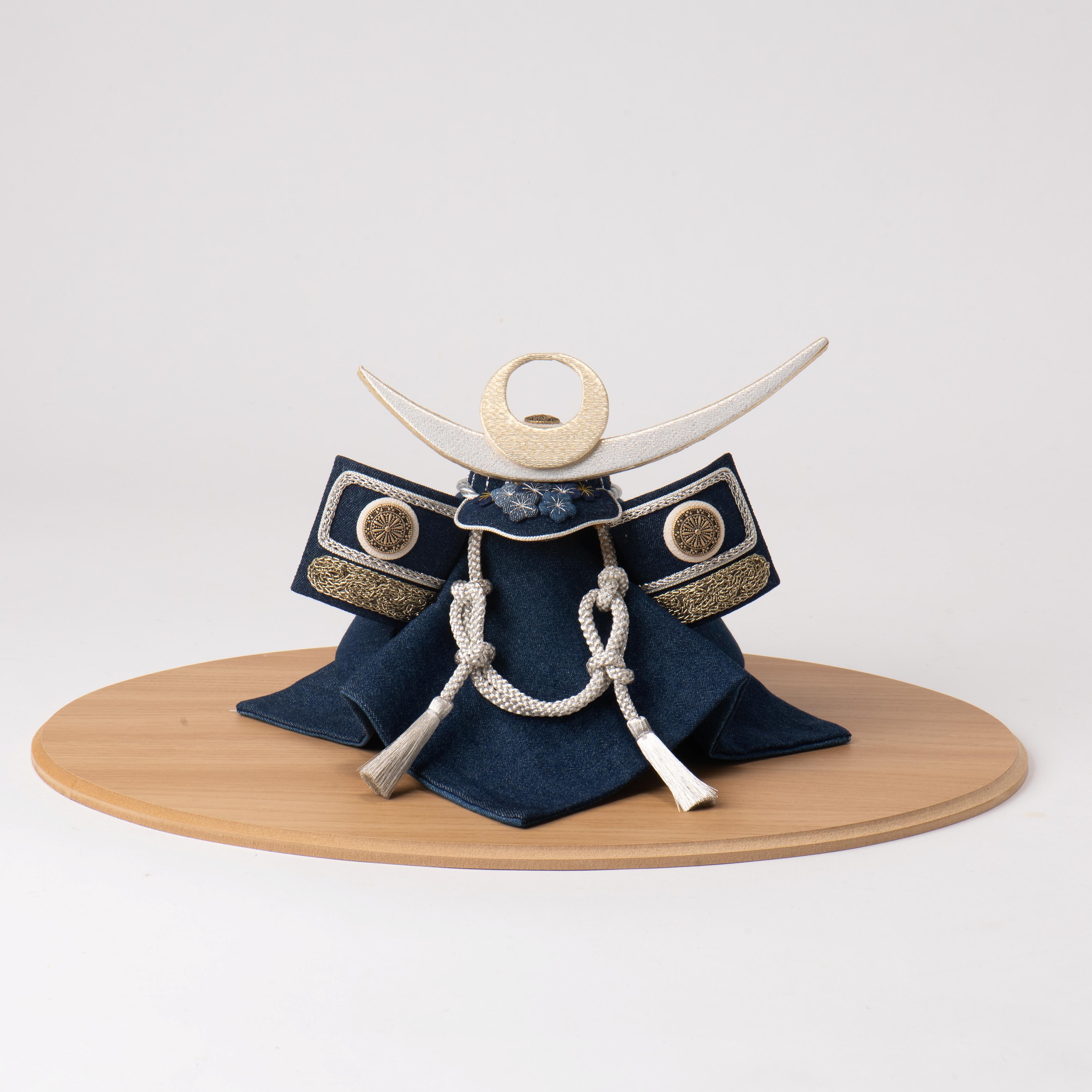 【夢み屋】【五月人形】蒼の国 兜飾り