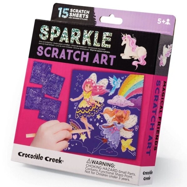 【湘南インターナショナル】Sparkle Scratch Art/Magical Friends