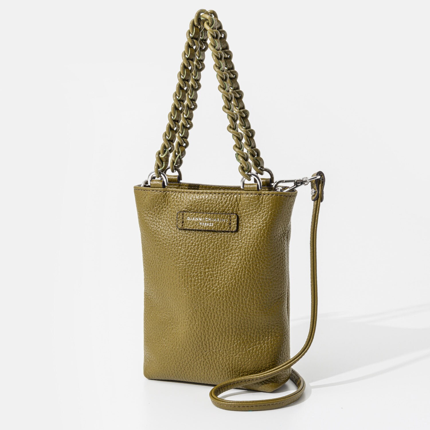 【GIANNI CHIARINI】ジャンニ・キアリーニ CAMILLA COMM GRN ショルダーバッグ