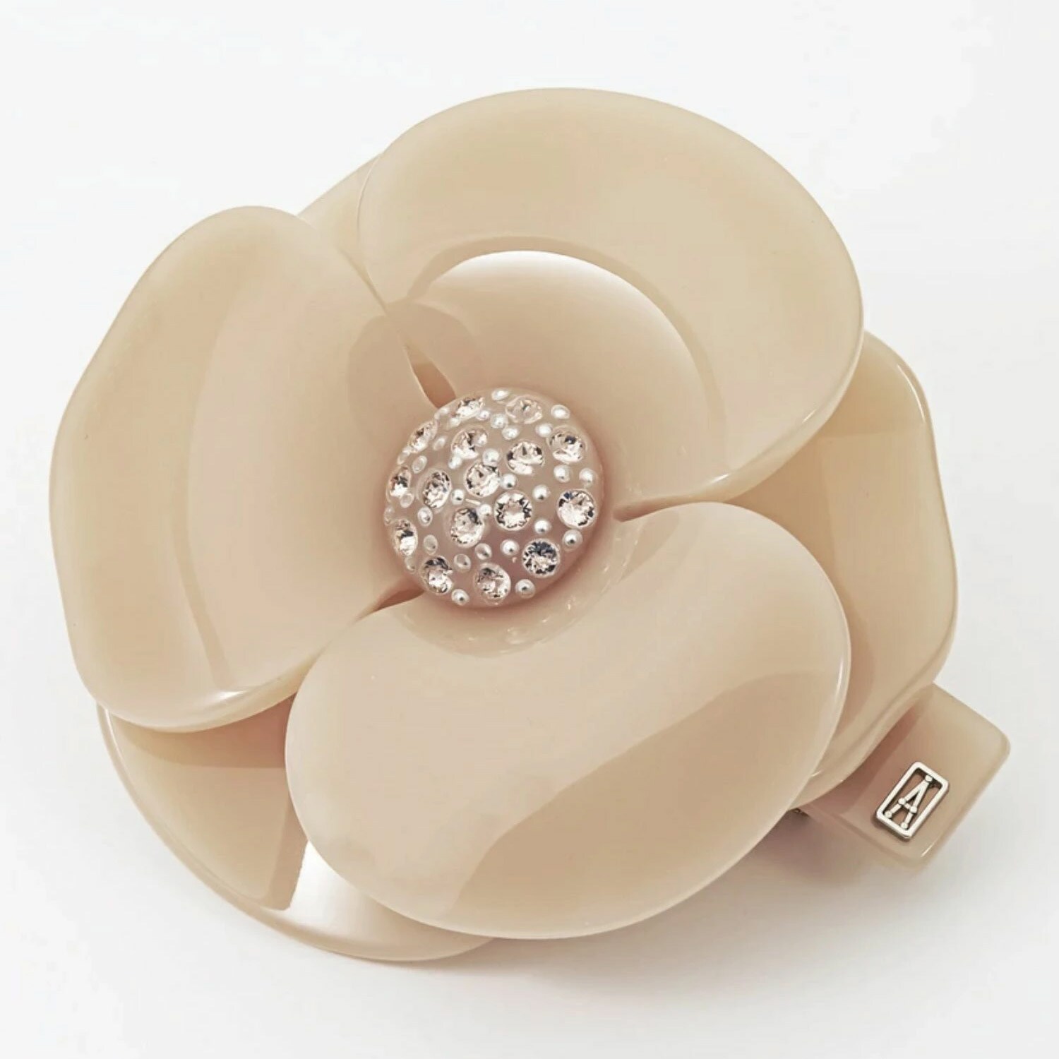 【ALEXANDRE DE PARIS】アレクサンドルドゥパリ CAMELIA LISERE バレッタ