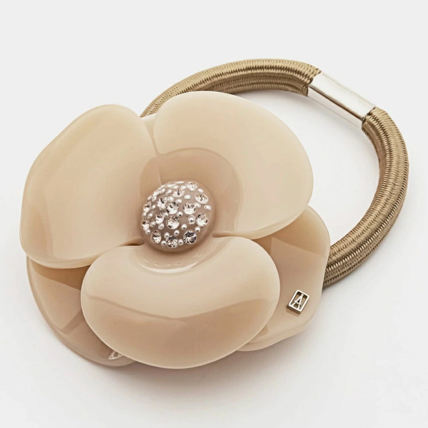 【ALEXANDRE DE PARIS】アレクサンドルドゥパリ PONY CAMELIA PASTEL ヘアゴム