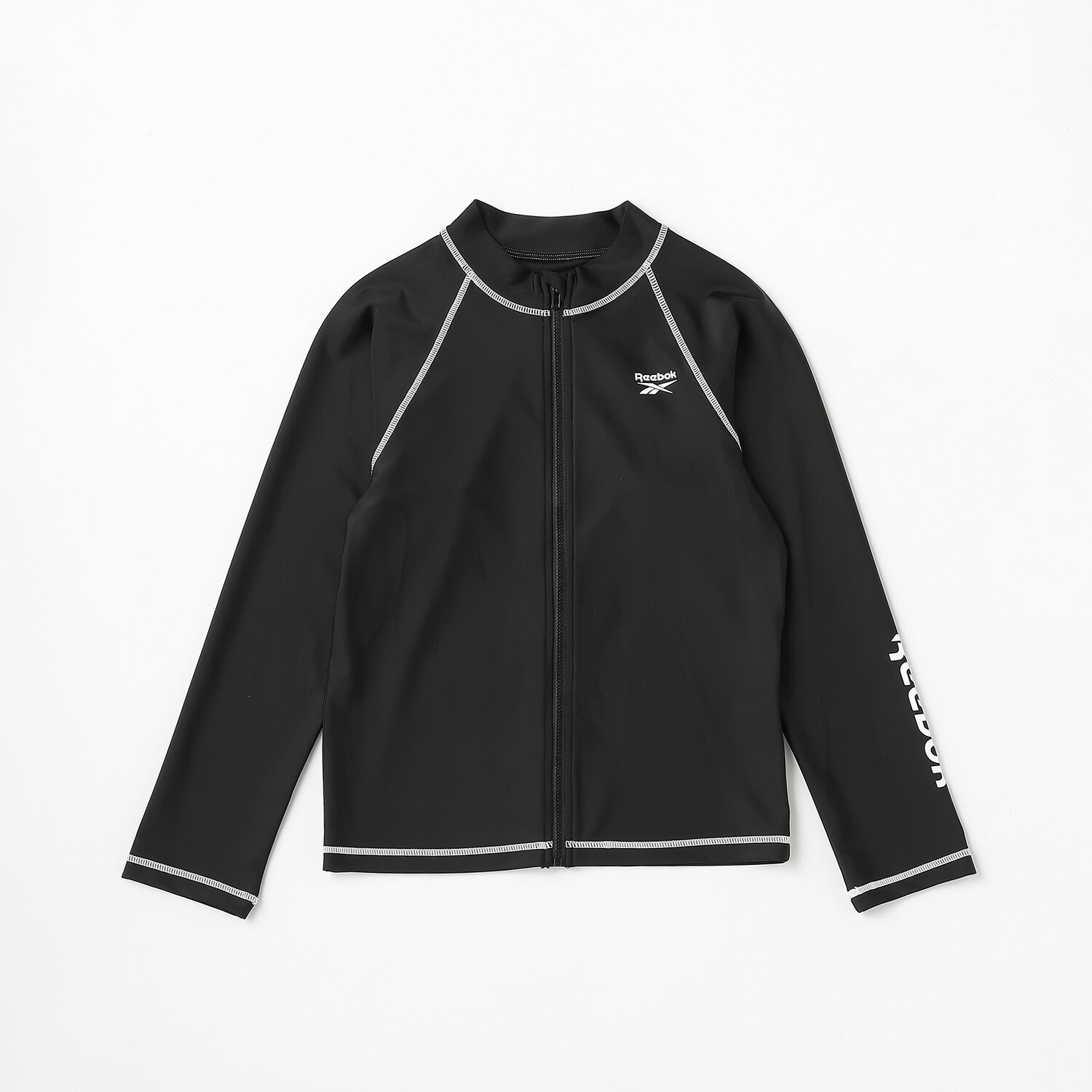 【REEBOK】長袖ステッチ切替ラッシュガード