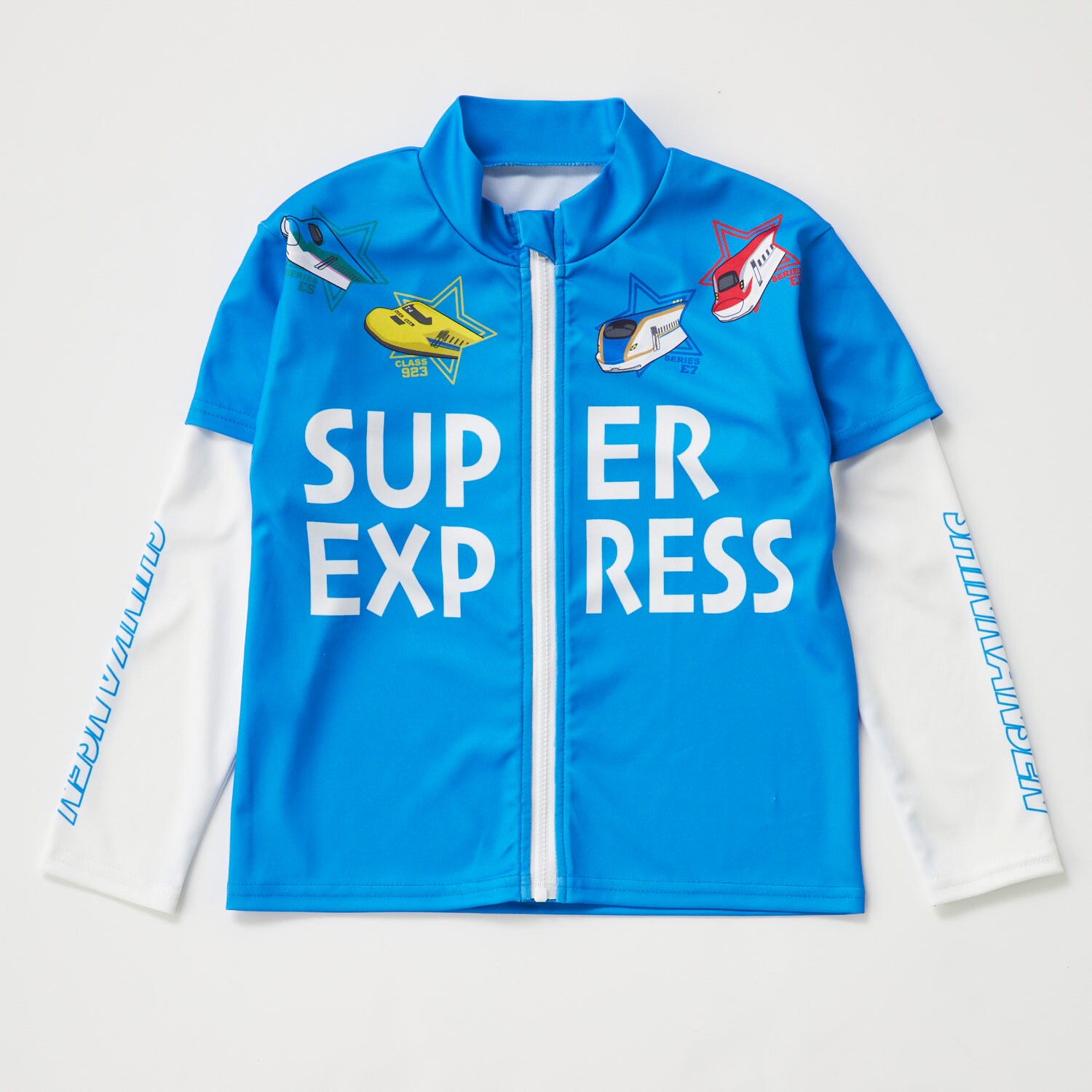 【シンカンセン】重ね着風ラッシュガード