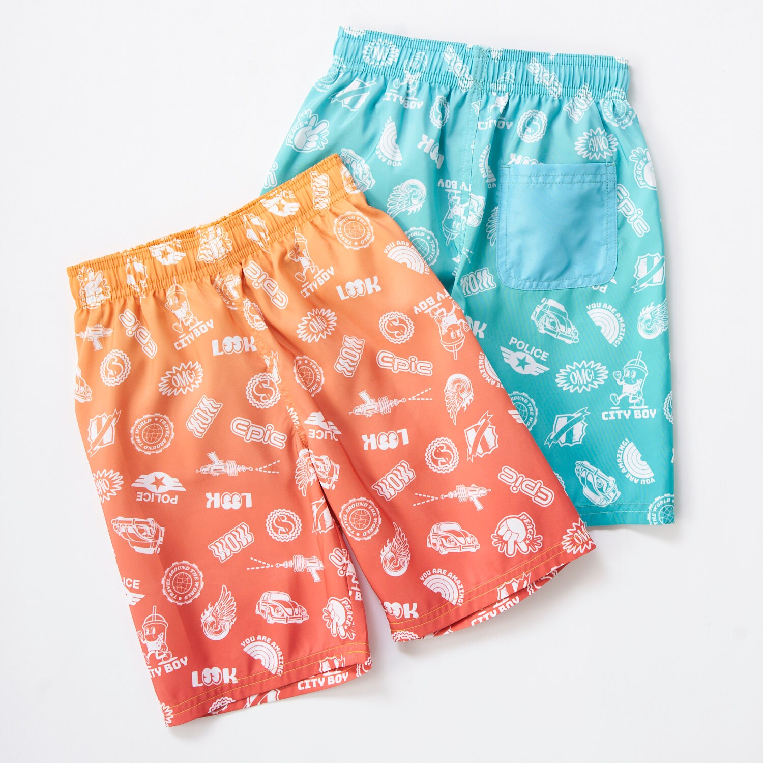 【CALIFORNIA SHORE】ウェットアートサーフパンツ