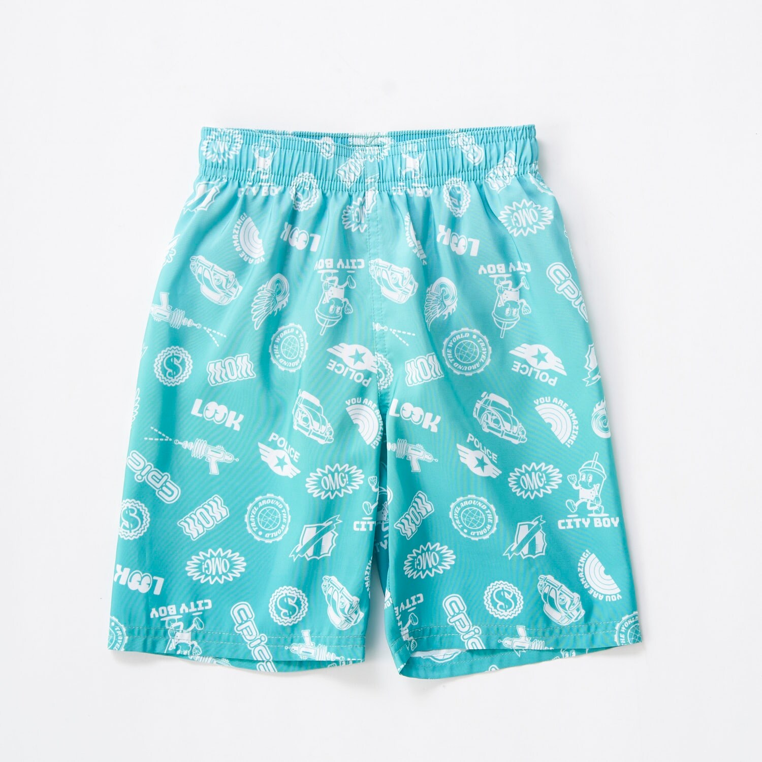 【SWIM】【CALIFORNIA SHORE】ウェットアートサーフパンツ