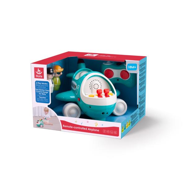 【Hola Toys】音がいっぱい！操縦できるひこうき