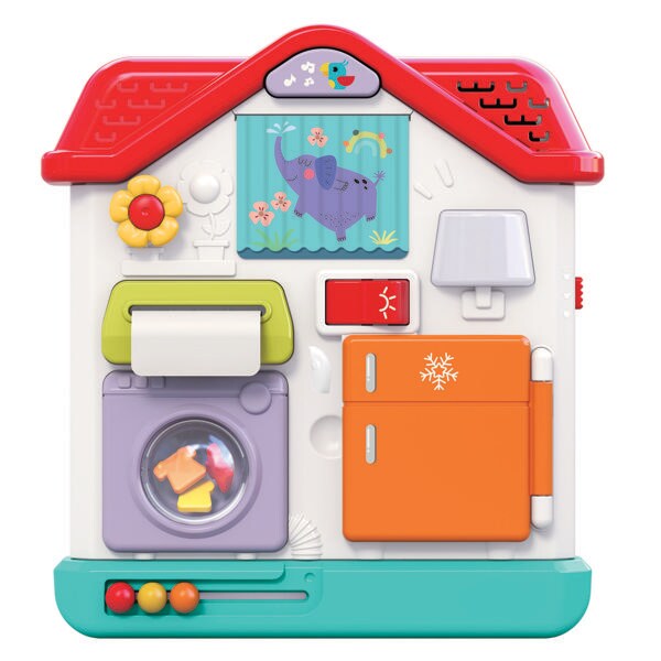 【Hola Toys】あけて回してひっぱってワクワク手あそびハウス