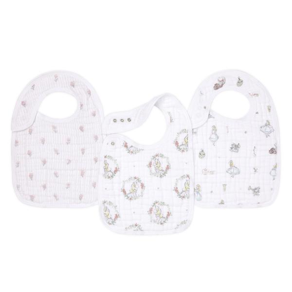 【aden + anais】スナップビブ/アリスインワンダーランド/3枚