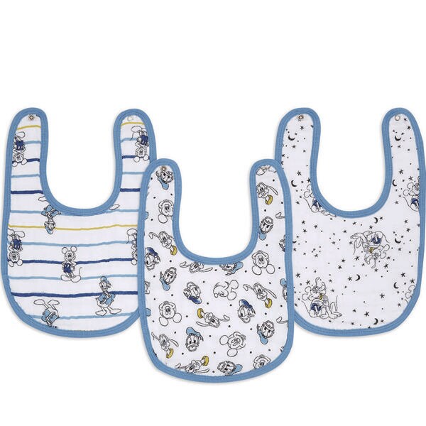【aden + anais】スナップビブ/ミッキースターゲイザー/3枚