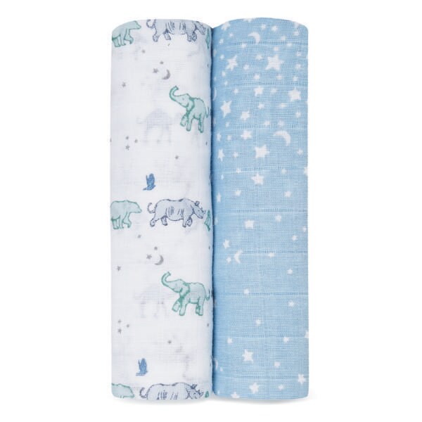 【aden + anais】スワドル/ライジングスター/2枚