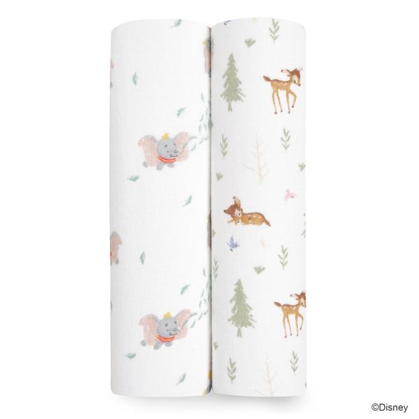 【aden + anais】スワドル/ディズニー+フレンズ/2枚