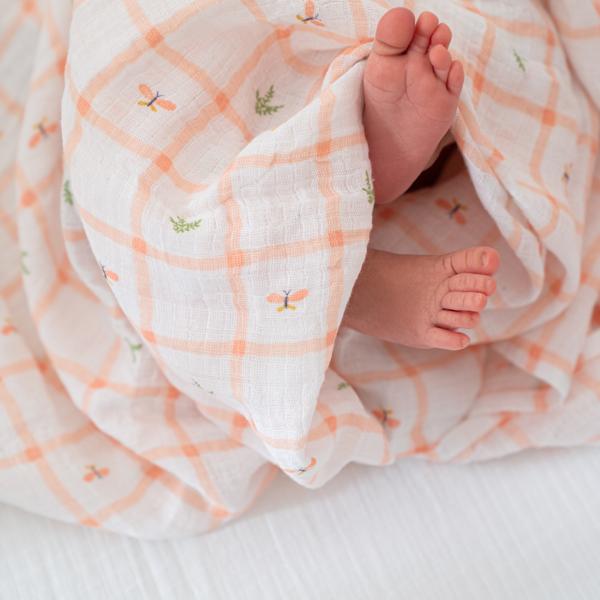 【aden + anais】スワドル/カントリーフローラル/2枚