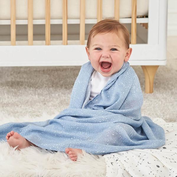 【aden + anais】スワドル/コズミックギャラクシー/シルキーソフト/2枚