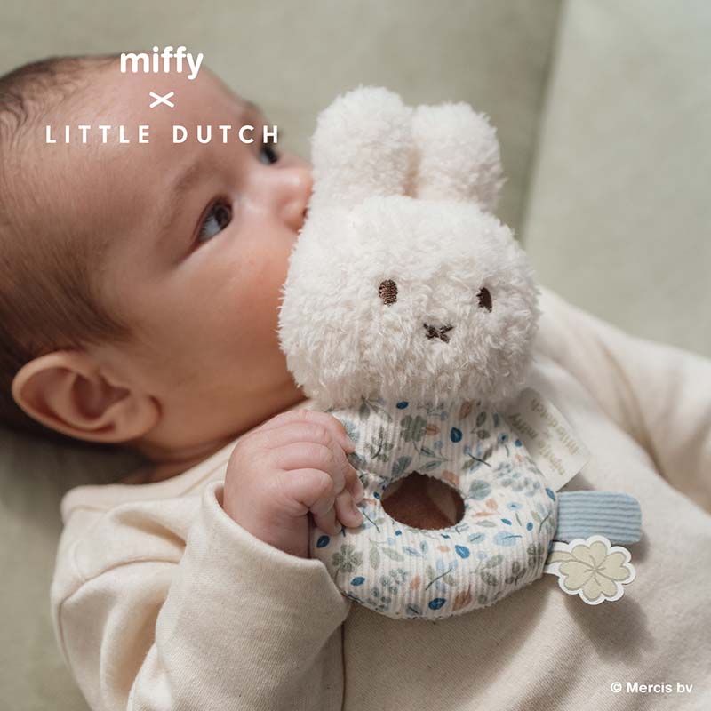 【miffy x Little Dutch】 ベビーラトル