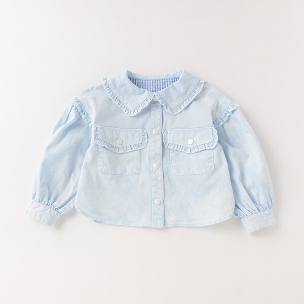 タイダイフリルジャケット