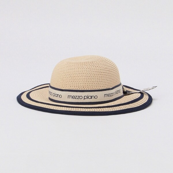 ウォッシャブル 冷感 ロゴリボンブレードハット