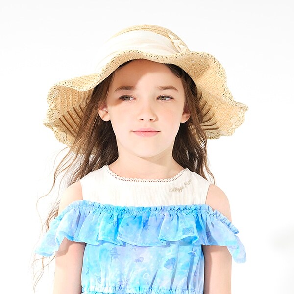 ふんわりリボンブレードハット