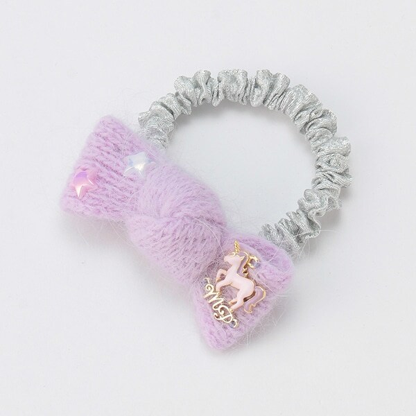 フワフワリボンユニコーンヘアポニー【日本製】