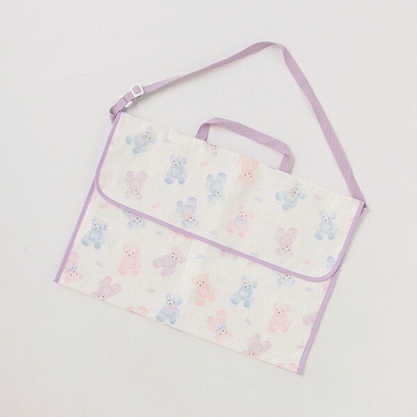 ドットマルチクマ柄防災頭巾カバー