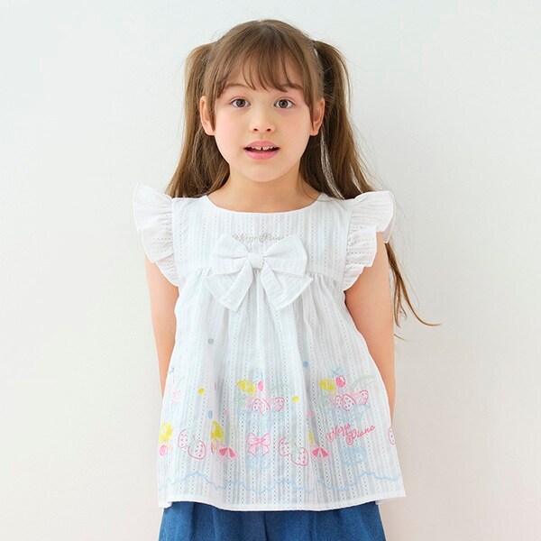 パフェ刺しゅうチュニック