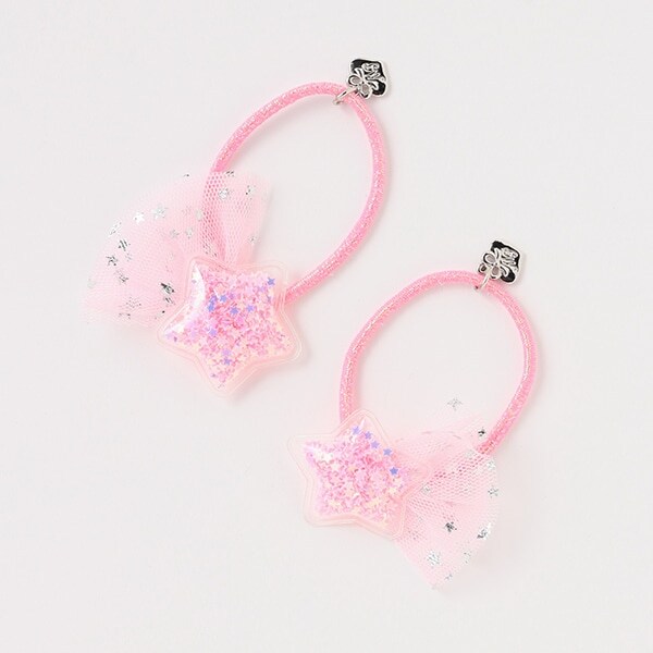 スターチュールヘアポニー2個セット