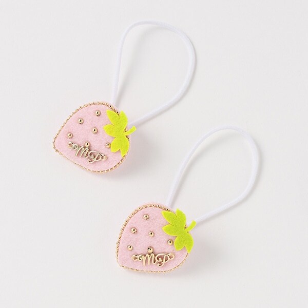 イチゴヘアポニー2個セット