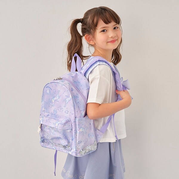 星座柄ナイロンリュック