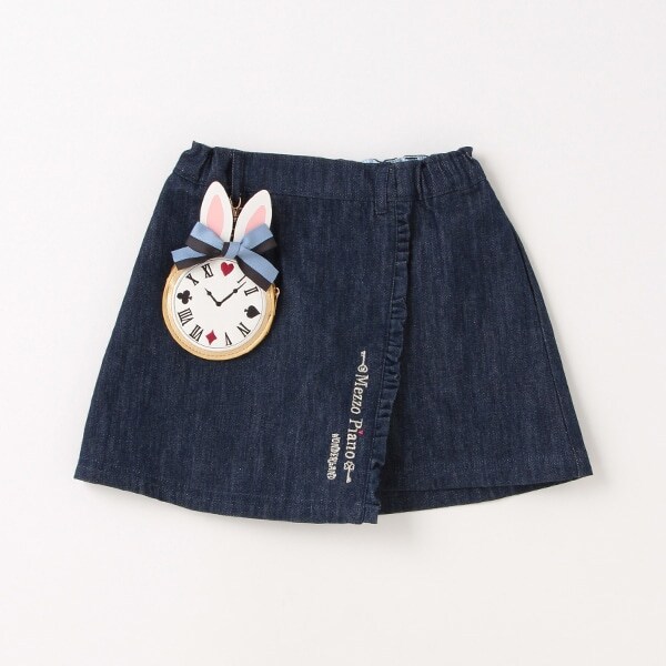 ラップショートパンツ　時計ポーチ付