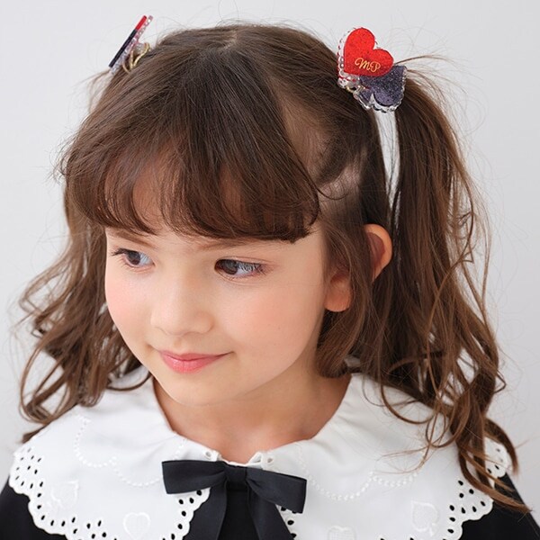 トランプモチーフ　ヘアポニー　2個セット