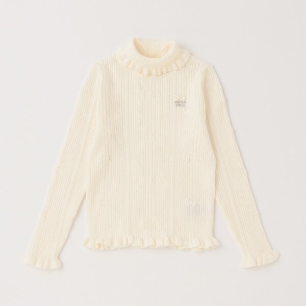 リボンリブ　タートルニット