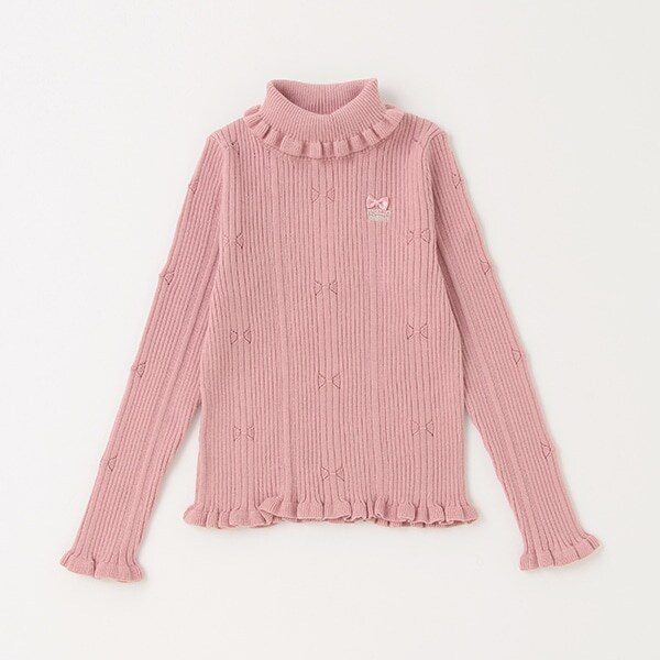 リボンリブ　タートルニット