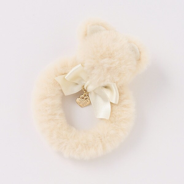 うさぎ・くま　フェイクファーヘアポニー
