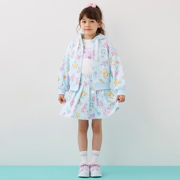 ぬいぐるみ柄スカパン