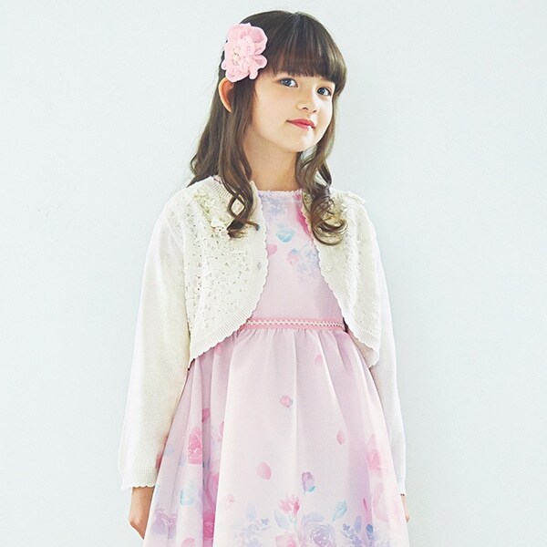 レースニットボレロ