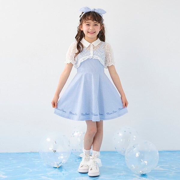 短丈ブラウス＆ワンピースセット