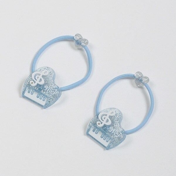 ピアノ　ヘアポニー2個セット【日本製】