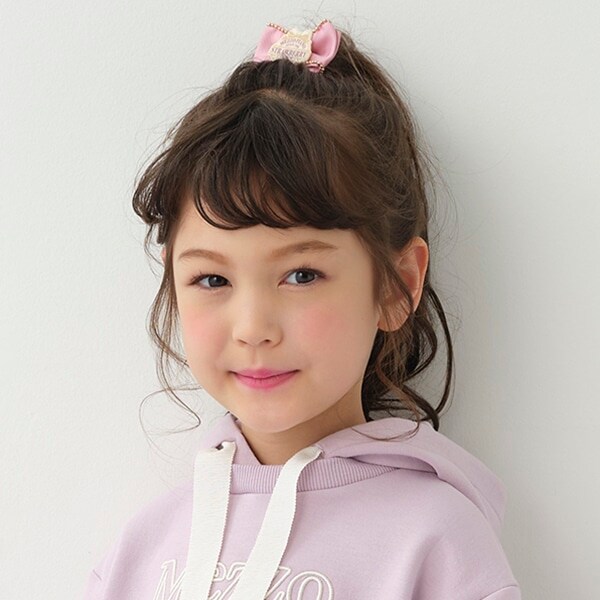 ジャムラベル　リボンヘアポニー