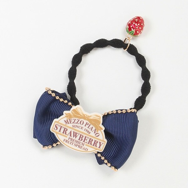 ジャムラベル　リボンヘアポニー