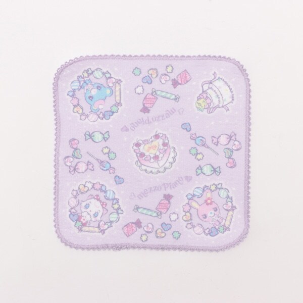 35th ウサギバレエ・ミミポポ柄　ハンドタオル